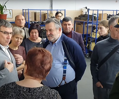 НПП КлАСС посетил заместитель промышленности и торговли РФ Олег Бочаров